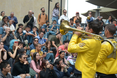 músicos en la calle 