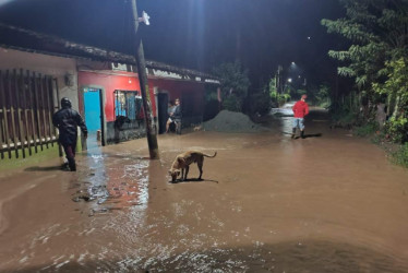 Inundación en Supía