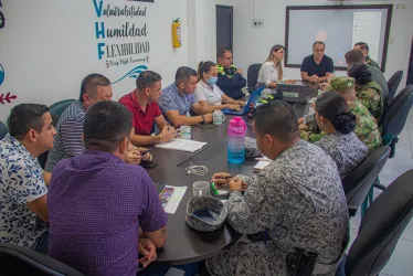 Consejo de Seguridad en La Dorada tras el homicidio de dos primos. 