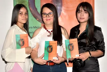 Laura Mariana Mejía, Ángela María Duque y Angie Paola Gutiérrez.