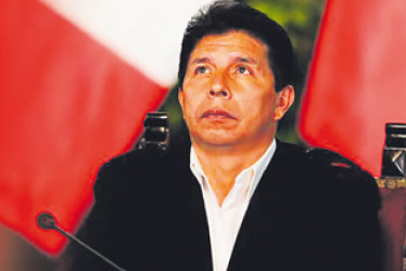 El expresidente Pedro Castillo.
