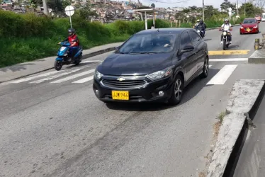 En la vía entre La Fuente y la Panamericana ocurrió el accidente.