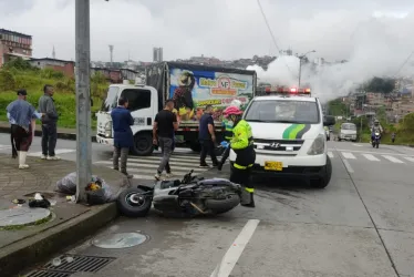 En esta esquina ocurrió el accidente. 