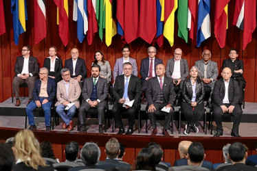 Los integrantes del segundo ciclo de negociaciones de la Mesa de Diálogos de Paz entre el Gobierno de Colombia y el Eln ya dialogan en Ciudad de México (México).