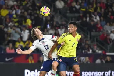 La Selección Colombia empató 0-0 ante Estados Unidos el 28 de enero. 