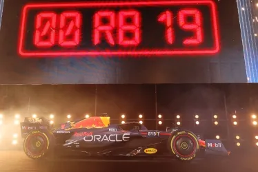 Este es el #RB19, el auto de Red Bull para la temporada 2023 de la Fórmula 1. El regreso de Ford a la F1 será con Red Bull. 