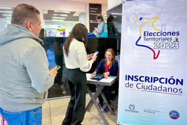 Registraduría inscripción de cédulas