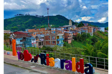 Vista de uno de los sitios emblemáticos de Risaralda, en el bajo occidente de Caldas.