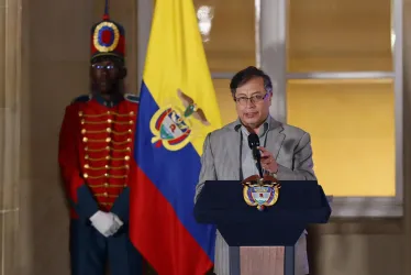 Presidente de Colombia, Gustavo Petro.