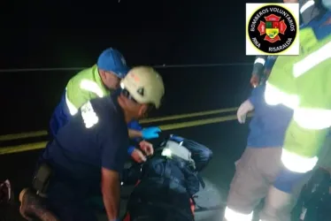  El Cuerpo de Bomberos del centro poblado lo trasladaron al centro de salud, en donde murió.