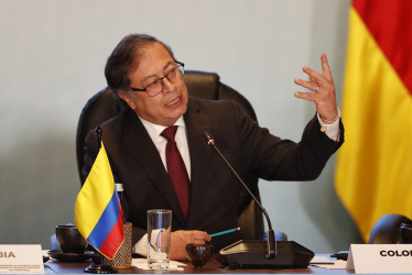 Gustavo Petro, presidente de Colombia. 