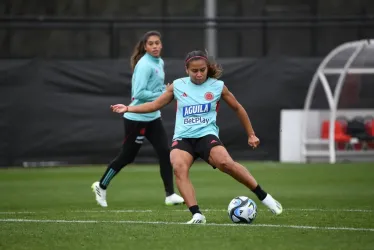 Leicy Santos, jugadora de la Selección Colombia de fútbol. 