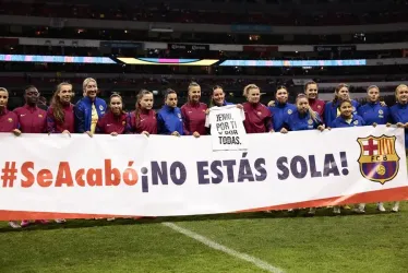  Los equipos femeninos del Barcelona de España y América de México