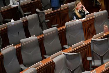 Llamó la atención la poca asistencia de congresistas en la Cámara de Representantes al debate de control político sobre seguridad ciudadana.