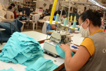 La "industria manufacturera presentó una variación negativa de 7,2%", dijo el DANE en un comunicado.