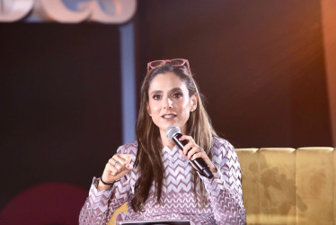 Presidenta de Acolgen, Natalia Gutiérrez.