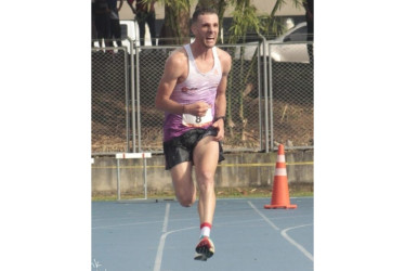 El manizaleño Carlos Mario Patiño fue recientemente subcampeón de la Maratón de Medellín.