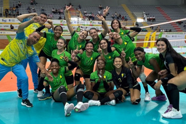 Selección femenina de Voleibol de Caldas pasó a las semifinales de los Juegos Nacionales 