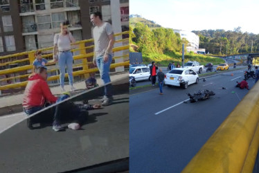 Tres personas resultaron lesionadas. Ocurrieron esta mañana.