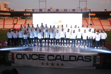 Este es el Once Caldas 2024: jugadores, cuerpo técnico y demás integrantes que conforman la plantilla. 