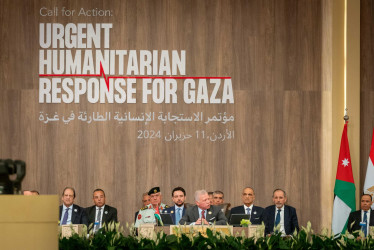 La conferencia internacional sobre Gaza celebrada este martes en Jordania