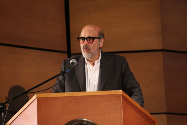 Leopoldo Múnera, rector de la Universidad Nacional. 