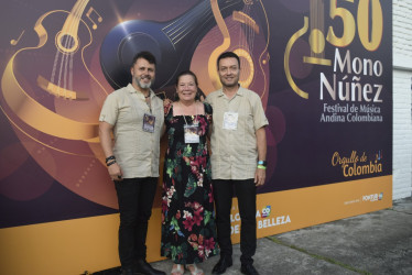 El dueto Renaceres, conformado por Marco Fidel Castro Castañeda y Carlos Andres Yepes Valencia, en Ginebra (Valle del Cauca). 
