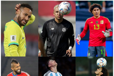 Copa América: Neymar, Dybala, Cavani, Falcao, Keylor, Vidal, Ochoa... los grandes ausentes