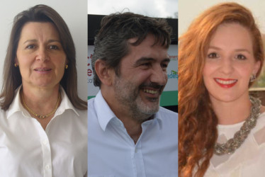 Ángela Toro Mejía, Santiago Villegas Yepes y Natalia Yepes Jaramillo son los jurados del Caldense del Año 2023.