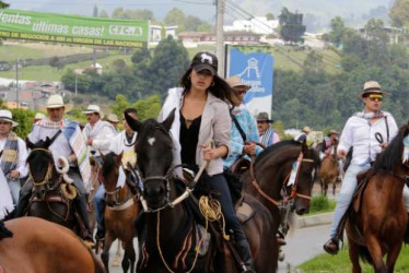 Paseo a caballo en Villamaría