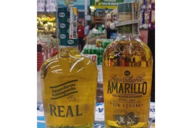  Aguardiente Real y Aguardiente Amarillo de Manzanares