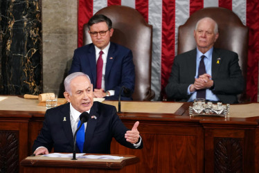 Netanyahu, con su cuarto discurso, es ya el mandatario extranjero que más veces se ha dirigido a los legisladores estadounidenses.