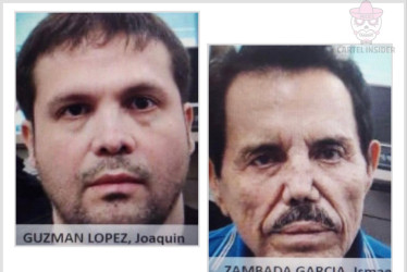 Joaquín Guzmán López e Ismael Mayo Zambada, capturados en las últimas horas cerca de la ciudad fronteriza de El Paso (Texas).
