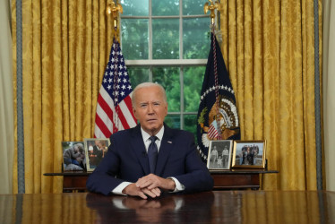 El presidente de Estados Unidos, Joe Biden, deja la carrera por la reelección. 