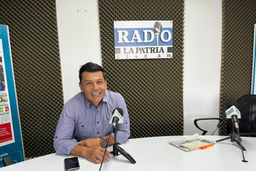Diego Fernando Espinosa, secretario del Deporte de Manizales.