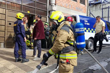 A la emergencia llegó Bomberos.