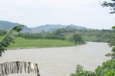 Río Cauca en zona del Kilómetro 41.