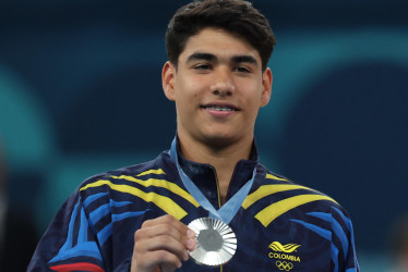 Ángel Barajas, cucuteño de 17 años, consiguió la primera medalla de Colombia en estos Juegos Olímpicos y la primera de la historia en gimnasia para el país.