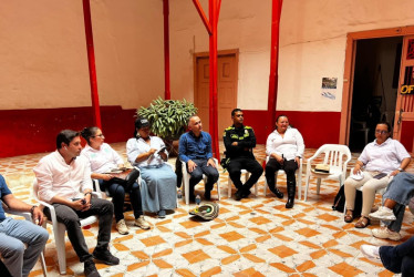 El alcalde de Anserma (Caldas), Ómar Andrés Reina Muñoz, realizó una productiva agenda de integración regional en Belén de Umbría (Risaralda).