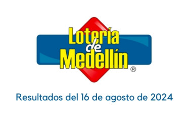 Lotería de Medellín 16 de agosto 2024