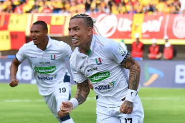 Dayro Moreno, con dos goles ante Jaguares, liderará el ataque del Once Caldas ante el Deportivo Pereira.