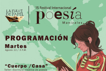 Asita al taller gratuito de poesía en Manizales 