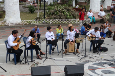 La música es de los procesos que más se destacan en los municipios. La imagen hace parte de lo realizado el año pasado.