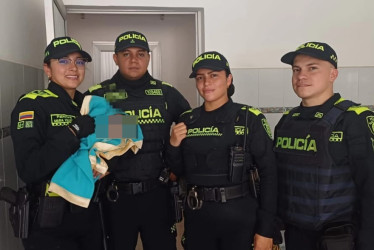 La bebé rescatada en zona boscosa de un resguardo