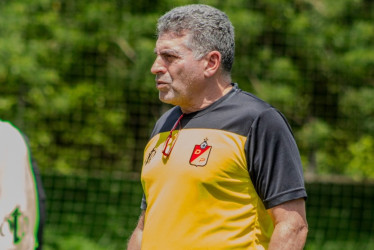 Luis Fernando Suárez, director técnico del Deportivo Pereira.