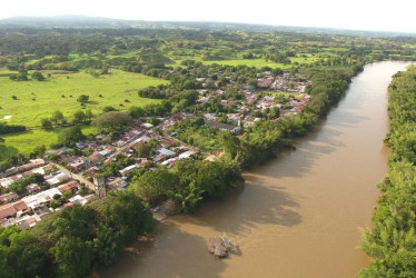 El río La Miel, que baña al corregimiento de San Miguel, se está viendo afectado por la minería ilegal según la denuncia ciudadana.