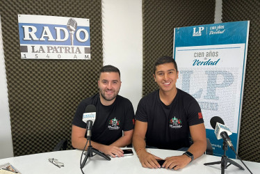 Daniel Hoyos Gómez y Luis Alejandro Garzón, creadores de Yo Soy Manizales. 