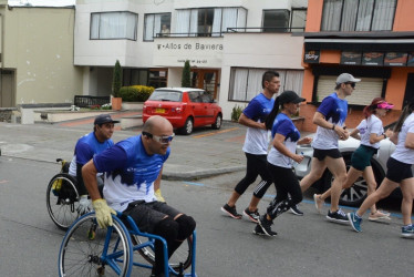 Participaron personas de diferentes edades y condiciones. 