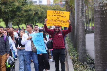 El segundo día del paro departamental de maestros se cumplirá hoy con una nueva movilización en Manizales.