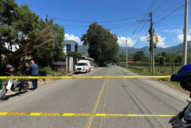 El accidente ocurrió en el sector de La Playita, en Supía.